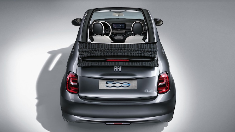 Der neue Fiat 500 Elektro als Cabrio, Elektroauto