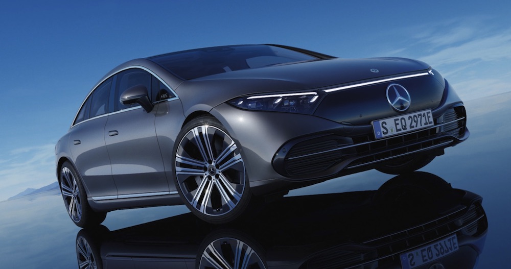 Der vollelektrische Mercedes-Benz EQS Limousine
